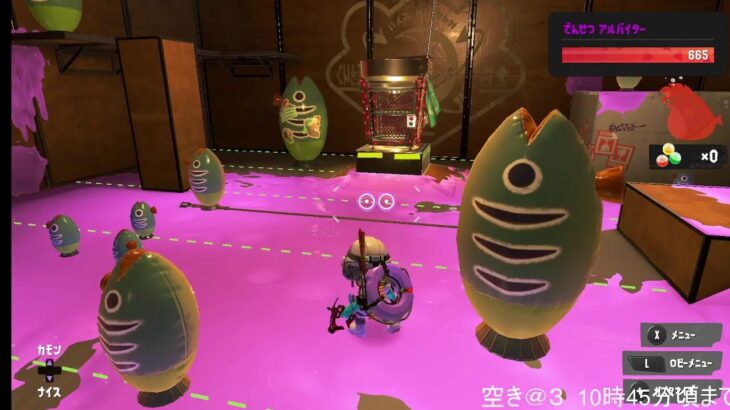 【スプラトゥーン3】サーモンラン(参加型)