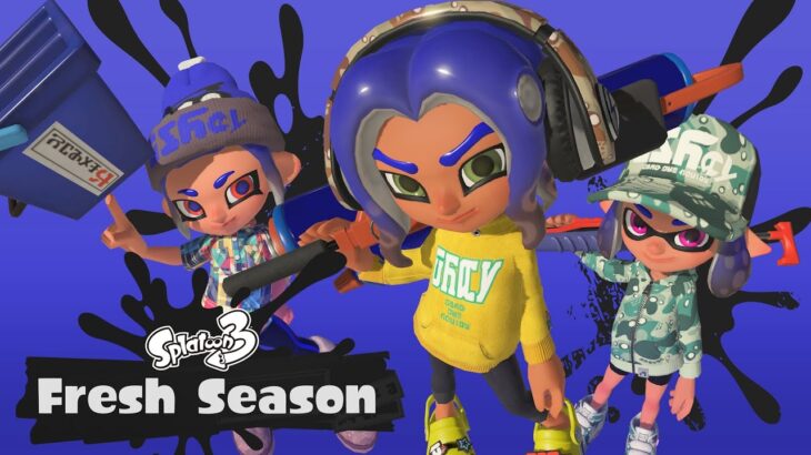 【スプラトゥーン3】新シーズンだ！新ブキ試すナワバリだ！【垂流し配信】