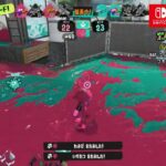 ニンテンドースイッチ「スプラトゥーン３」 オンラインバトルマッチ#4 バンカラマッチ ガチエリア詰め合わせ MAP ユノハナ大渓谷/マンタマリア号 ブキ スプラシューターコラボ