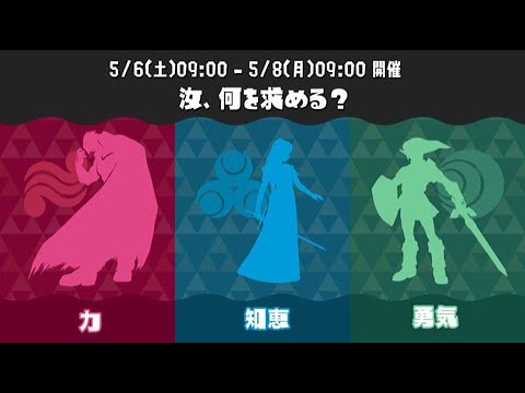 スプラトゥーン３　フェス準備ギア厳選