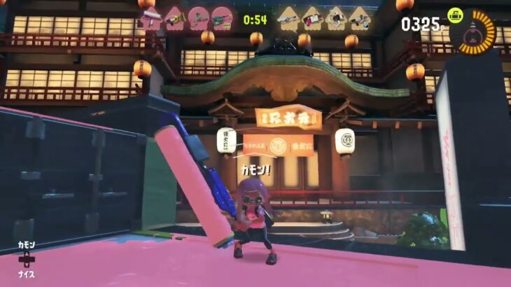 【アイスフェス】子供がチャレンジ スプラトゥーン3 ナワバリバトル スプラローラー25