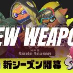 【スプラトゥーン3】新シーズン到来！新武器で遊びたい！【参加型】