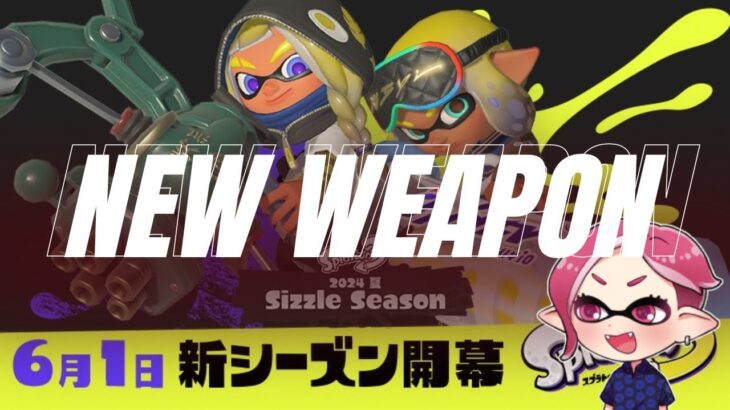 【スプラトゥーン3】新シーズン到来！新武器で遊びたい！【参加型】