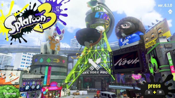 【スプラトゥーン3】全武器熟練度1するまで配信　残り21種　とりあえず10種