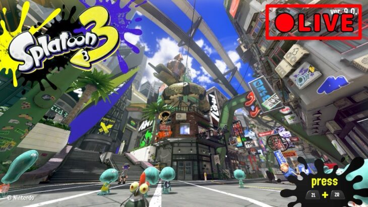 LIVE【スプラトゥーン3】初心者スプラ！！🔰ビッグラン参加してみる～！ #スプラトゥーン3 #ビッグラン