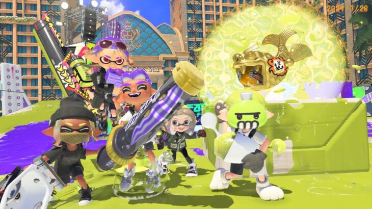 【Splatoon3】顔出し配信！ローラーで武器トップ狙うぞー！