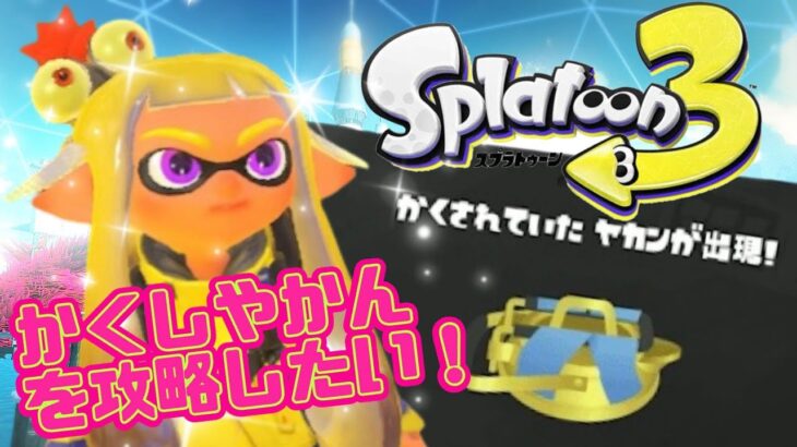 初心者のスプラトゥーン3　かくしやかんを攻略したい