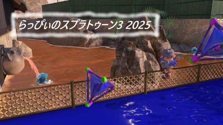 らっぴぃのスプラトゥーン3　全ブキで各1勝を目指す！③　ローラー編スプラローラーから　3/16